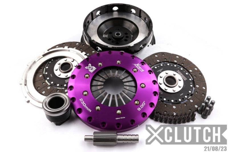 XClutch 15-18 BMW M3 Base 3.0L 9in Twin Solid Organic Clutch Kit