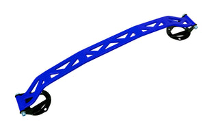 HPS Performance Aluminum Front Strut Tower Brace Bar Blue 42-106BL