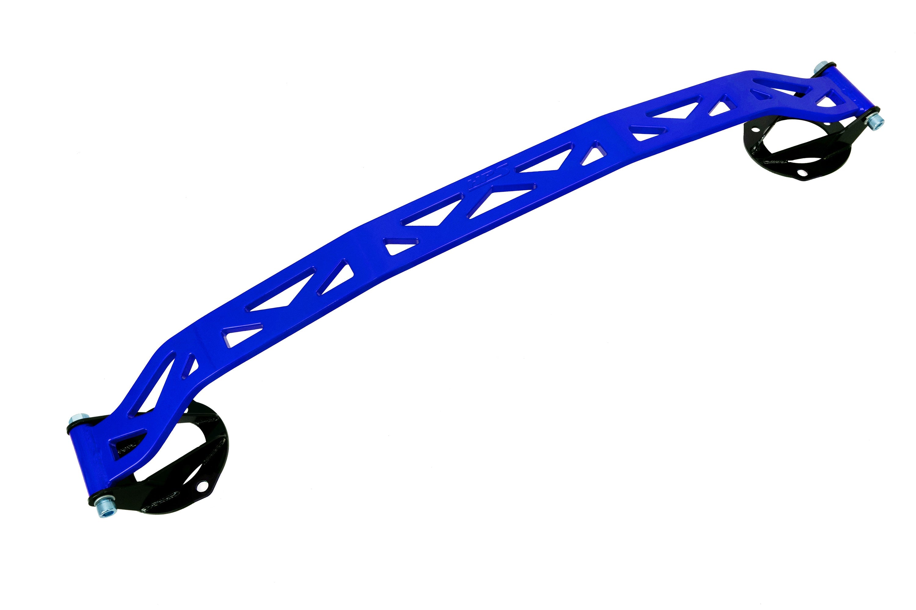 HPS Performance Aluminum Front Strut Tower Brace Bar Blue 42-106BL