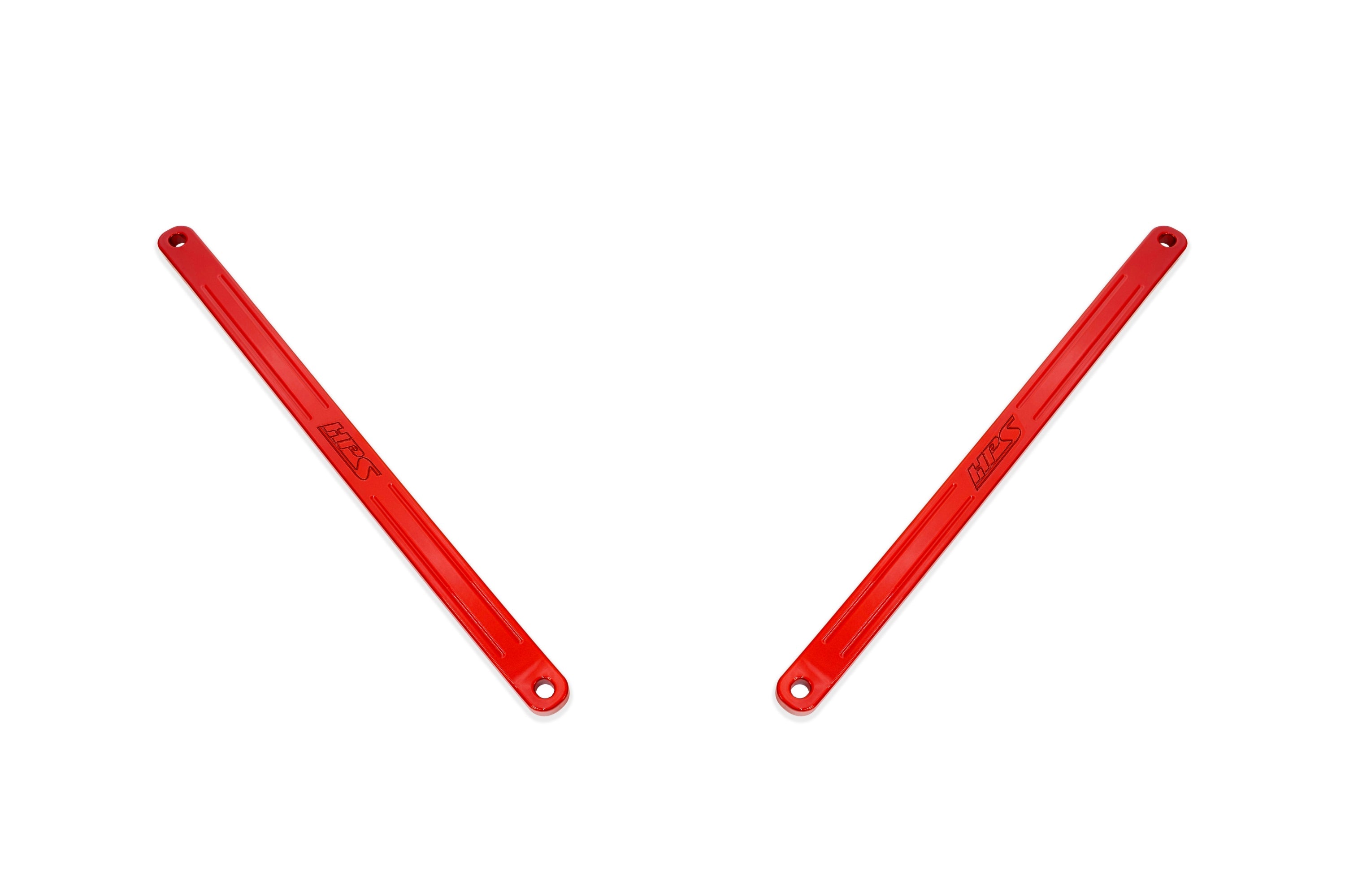HPS Performance Front Billet Strut Bar Cross Brace Red 42-115R