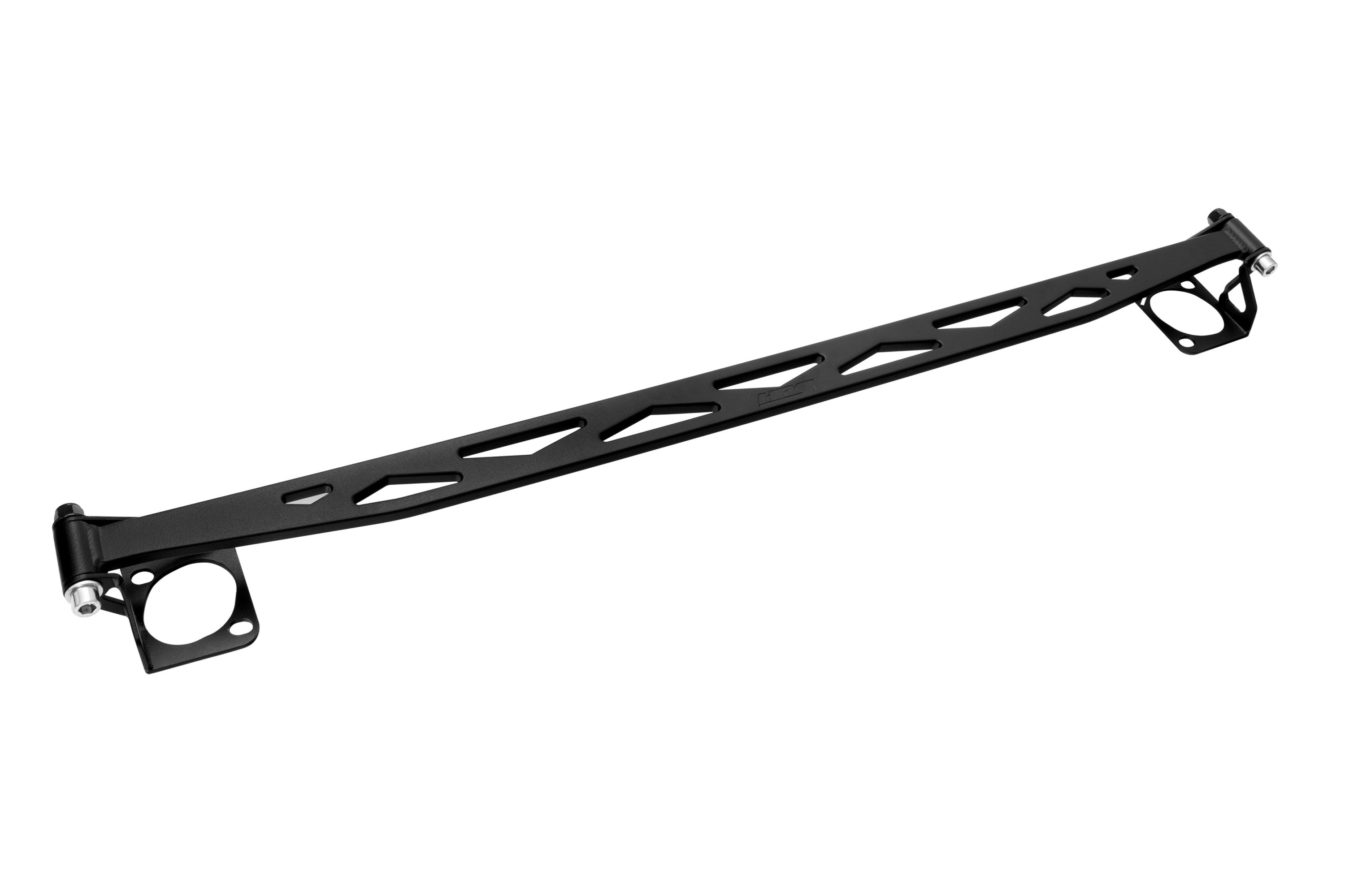 HPS Performance Aluminum Front Strut Tower Brace Bar Black 42-120WB