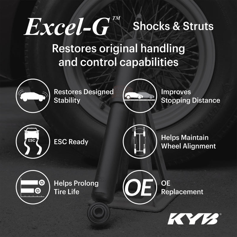 KYB Shocks & Struts Excel-G Front Right MAZDA RX-7 1986-91