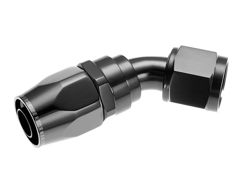 -16AN 45 Degree Swivel-Seal Female Aluminum Hose End