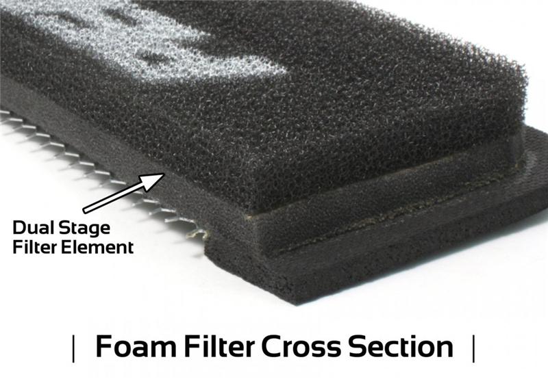 PERRIN 13-20 Subaru BRZ / Scion FR-S / Toyota 86 Drop-In Panel Filter - Black