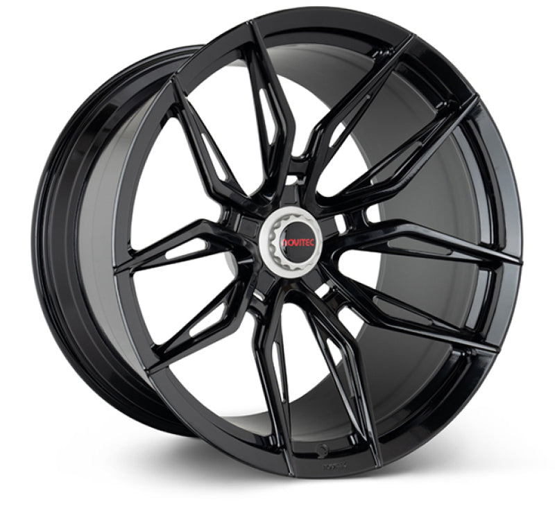 Vossen x Novitec NF11 23x12 / 5x114.3 / ET31 - Gloss Black Wheel - (Purosangue - Rear)