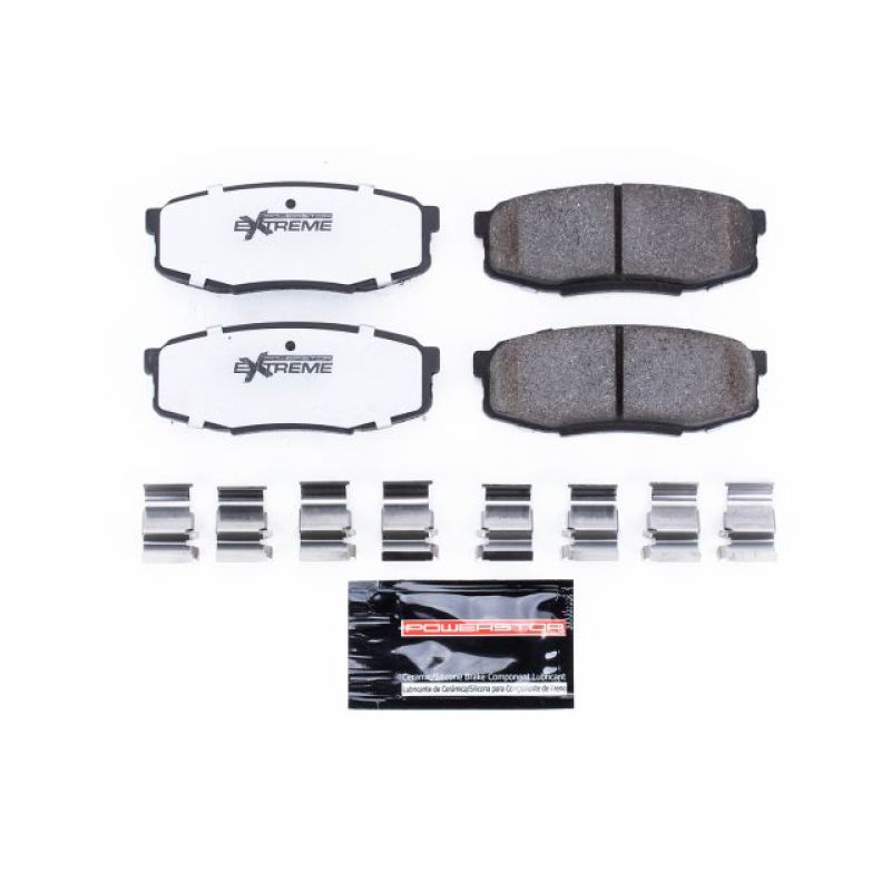 Power Stop 13-21 Toyota Land Cruiser Rear Z36 Truck & Tow Brake Pads w/Hardware