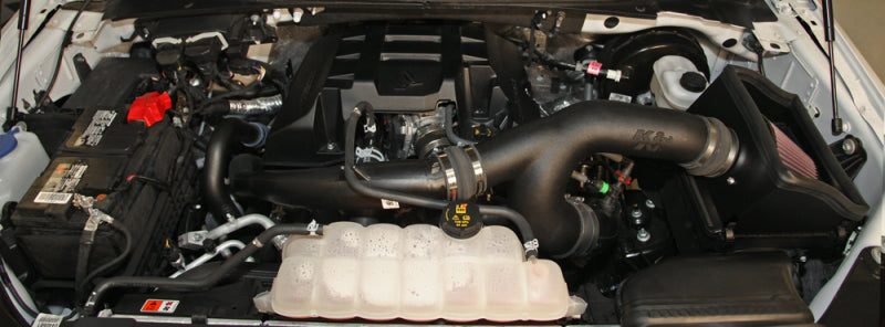 K&N 15-16 Ford F-150 2.7L V6 F/I AirCharger Intake Kit
