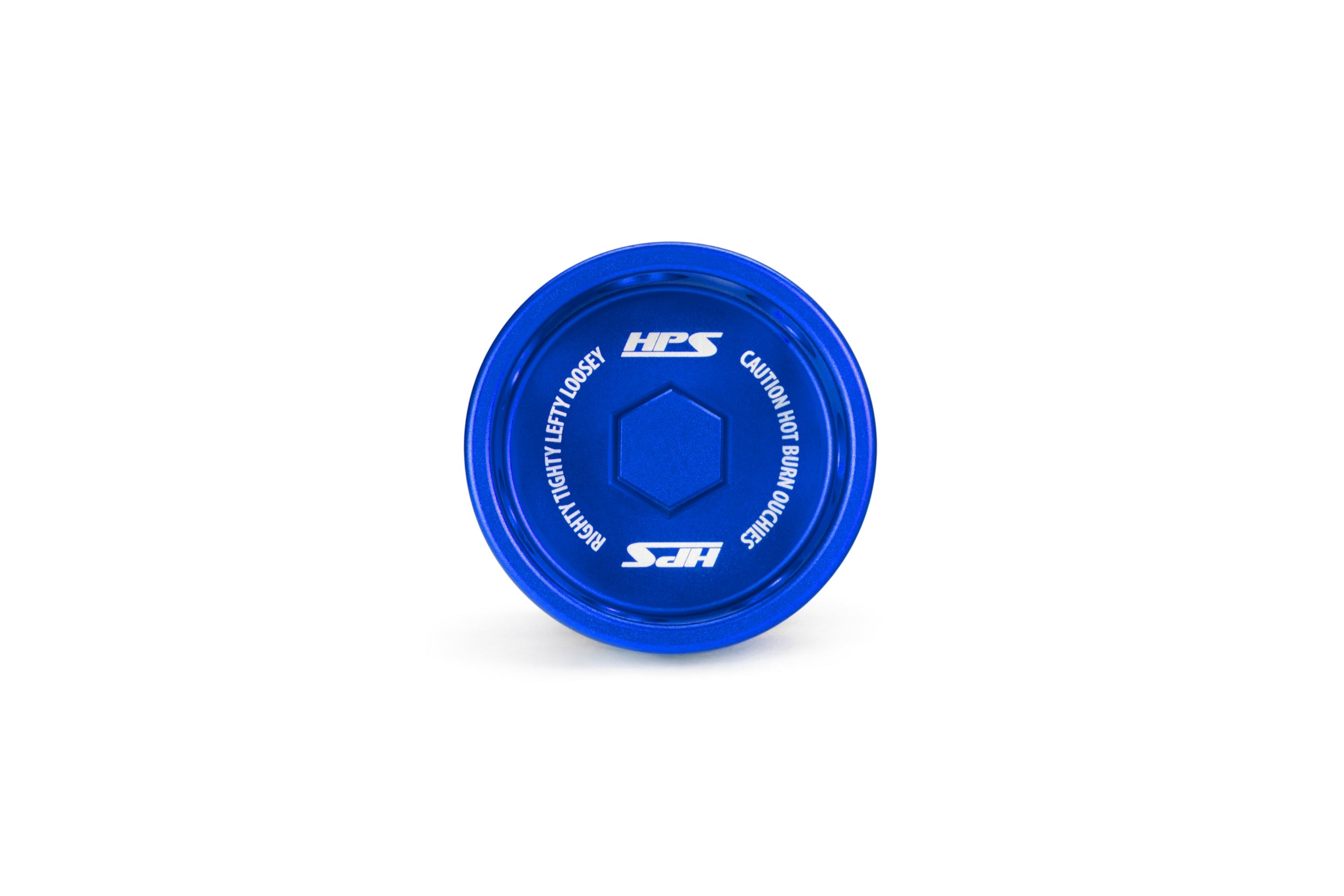 HPS Performance Billet Aluminum Engine Oil Filler Cap, Blue, 5269-110BL