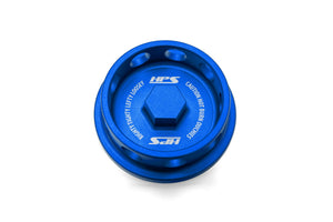 HPS Performance Billet Aluminum Engine Oil Filler Cap Blue 5269-106BL