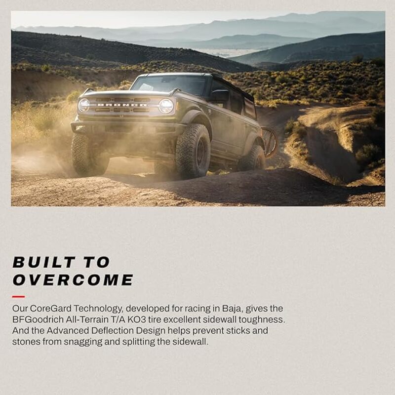 BFGoodrich All Terrain T/A KO3 37x12.50R20/F 128R