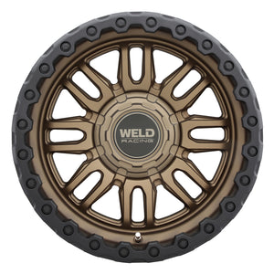 Weld Off-Road Swift 17x9in - 5x114.3 / 5x127 BP - ET-12 - 78.1mm CB- Satin Bronze Wheel & Black Ring