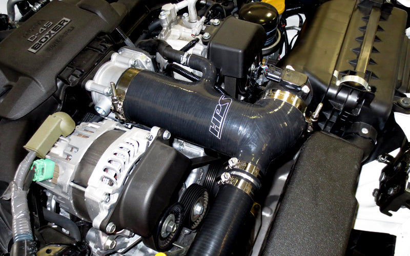 HPS Performance High Temp Reinforced Silicone Air Intake Hose Kit, Black, 57-1293-BLK