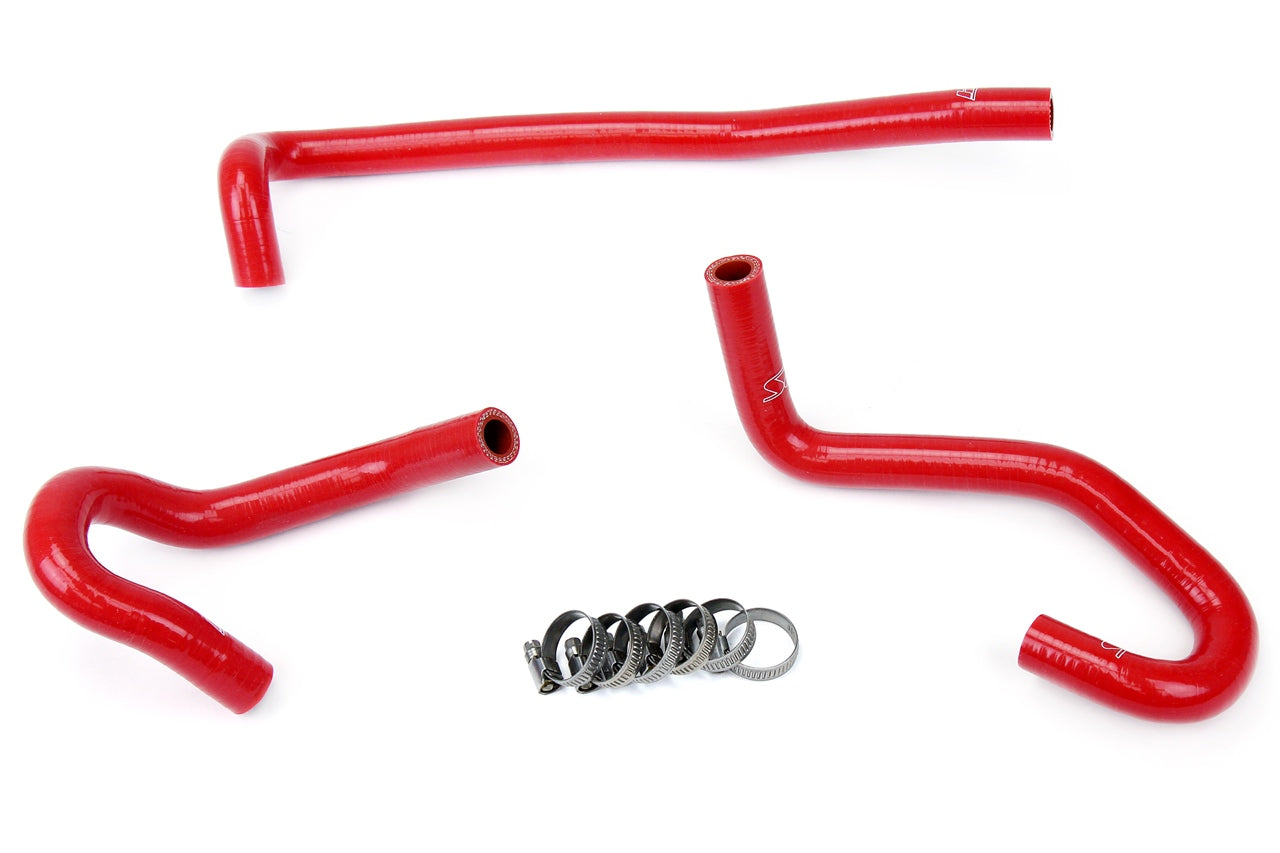 HPS Performance Silicone Heater Coolant Hose Kit, Red, 57-2307-RED