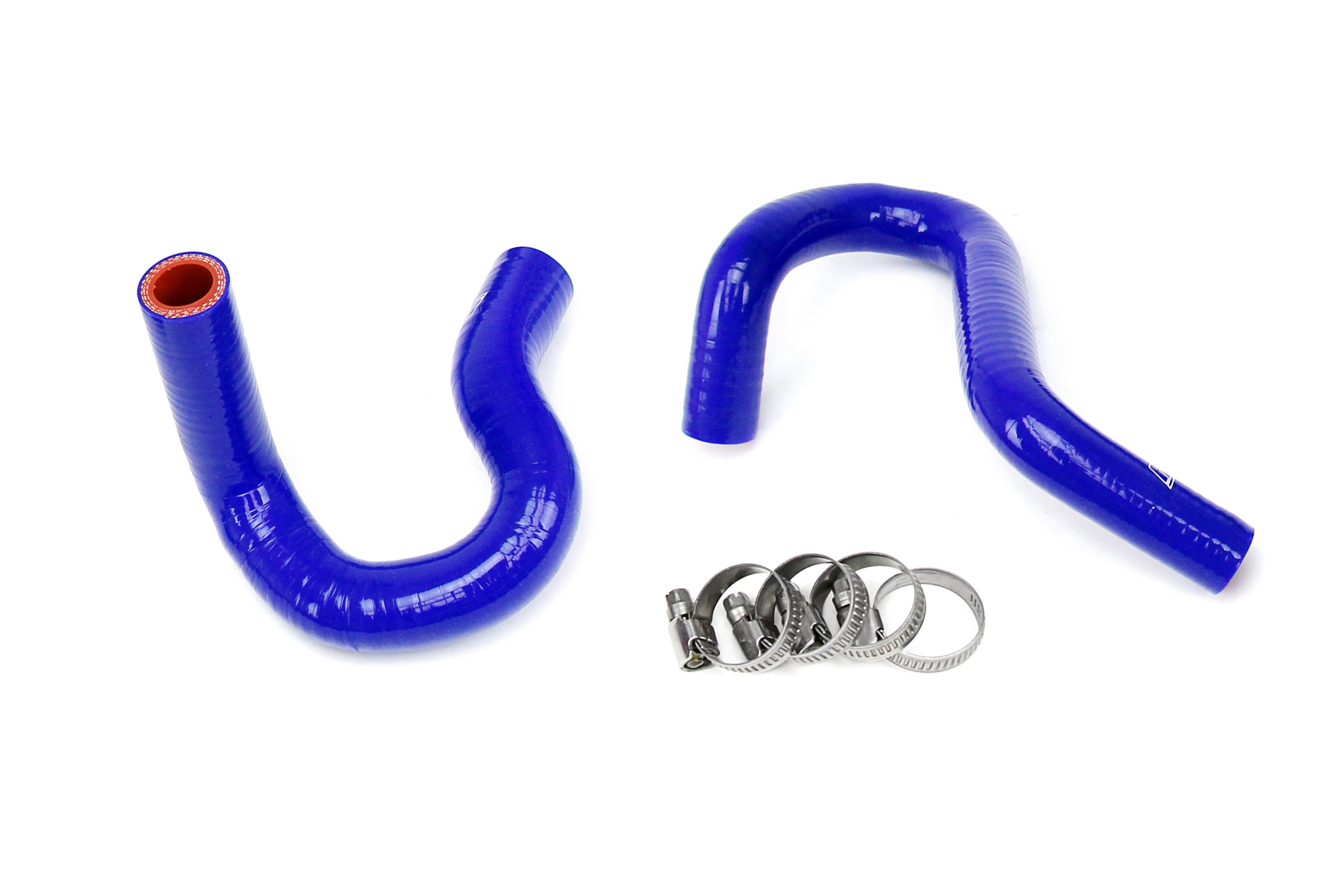 HPS Performance Silicone Heater Coolant Hose Kit, Blue, 57-1416H-BLUE