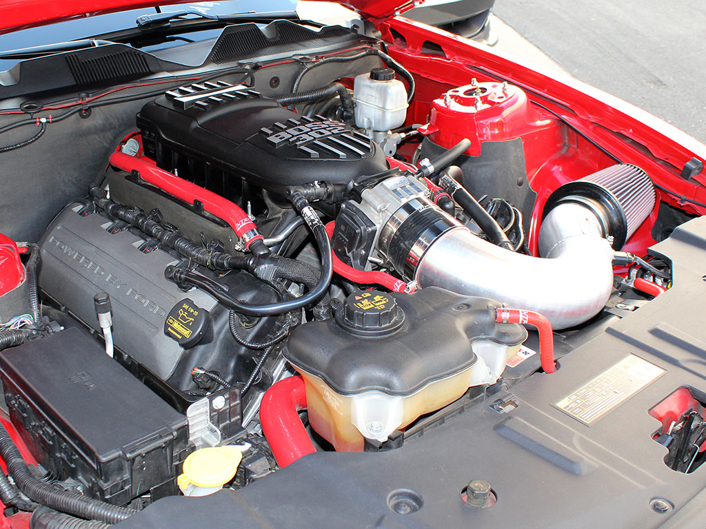 HPS Performance High Temp Reinforced Silicone Radiator and Heater Coolant Hose Kit, Red, 57-1429-RED