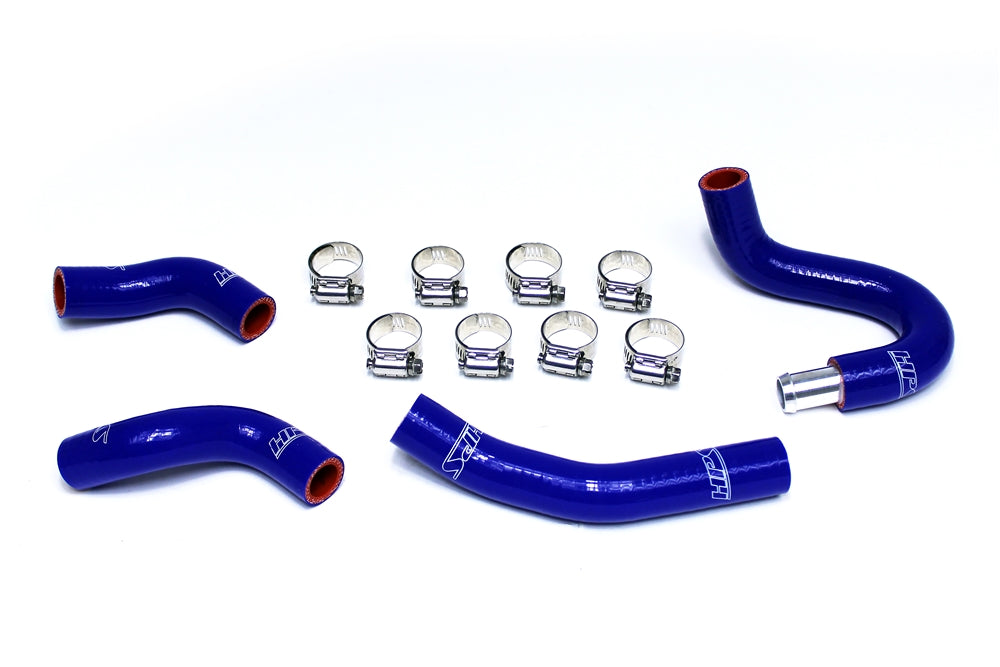 HPS Performance High Temp Reinforced Silicone Heater Coolant Hose Kit Blue 57-1436-BLUE