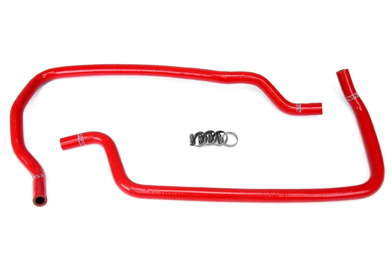 HPS Performance High Temp Reinforced Silicone Heater Coolant Hose Kit Red 57-1449H-RED