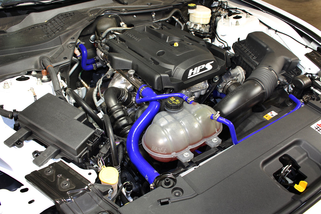 HPS Performance High Temp Reinforced Silicone Radiator and Heater Coolant Hose Kit, Blue, 57-1452-BLUE