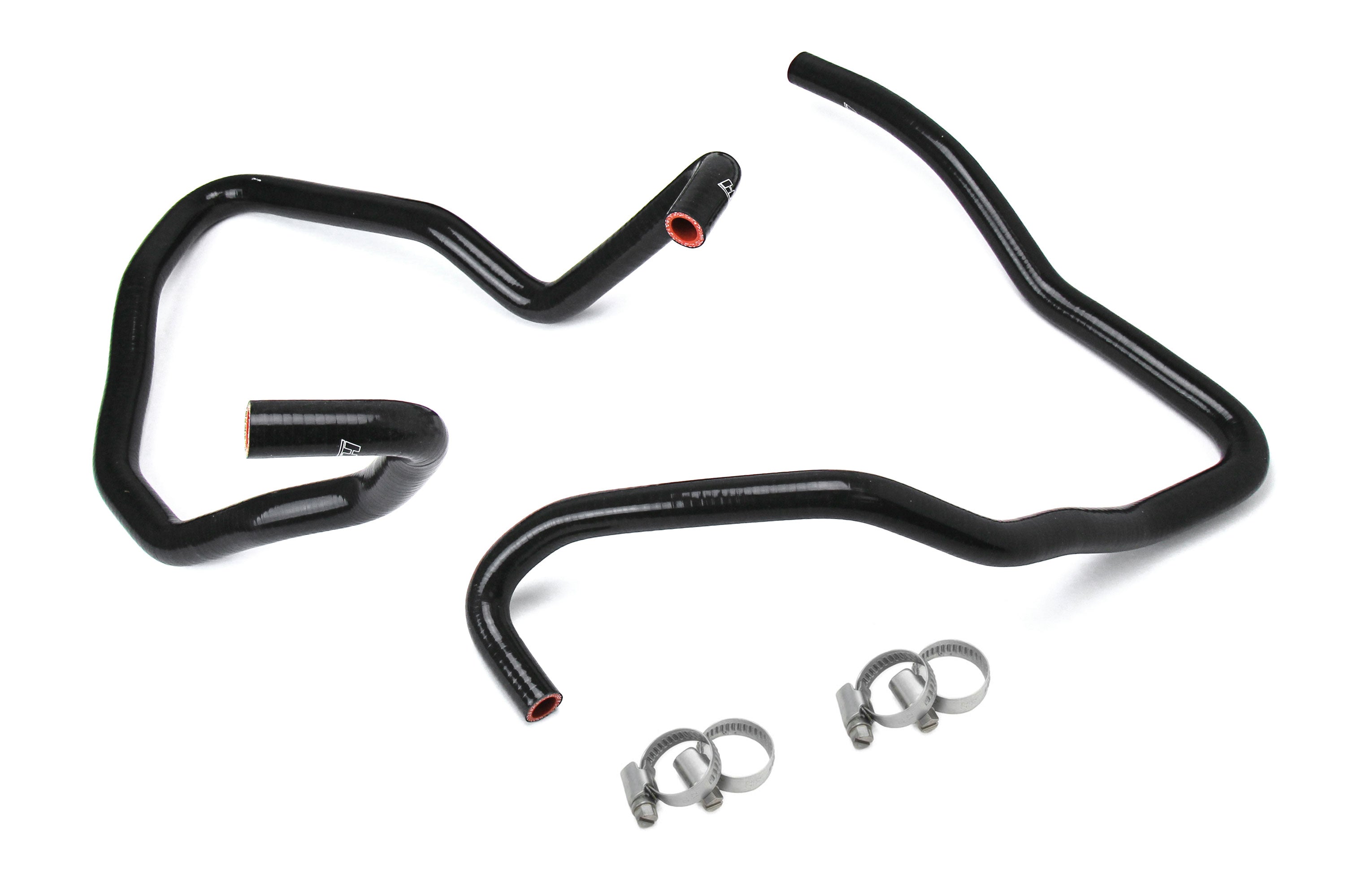 HPS Performance Silicone Heater Coolant Hose Kit, Black, 57-1589H-BLK