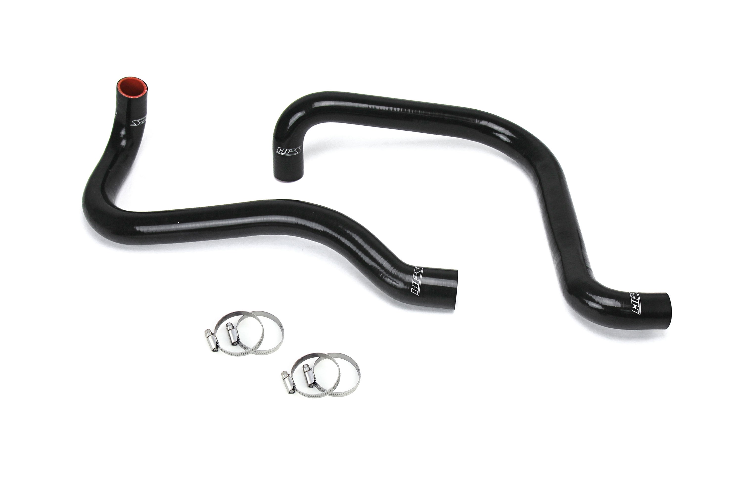 HPS Performance Silicone Radiator Coolant Hose Kit, Black, 57-1589R-BLK
