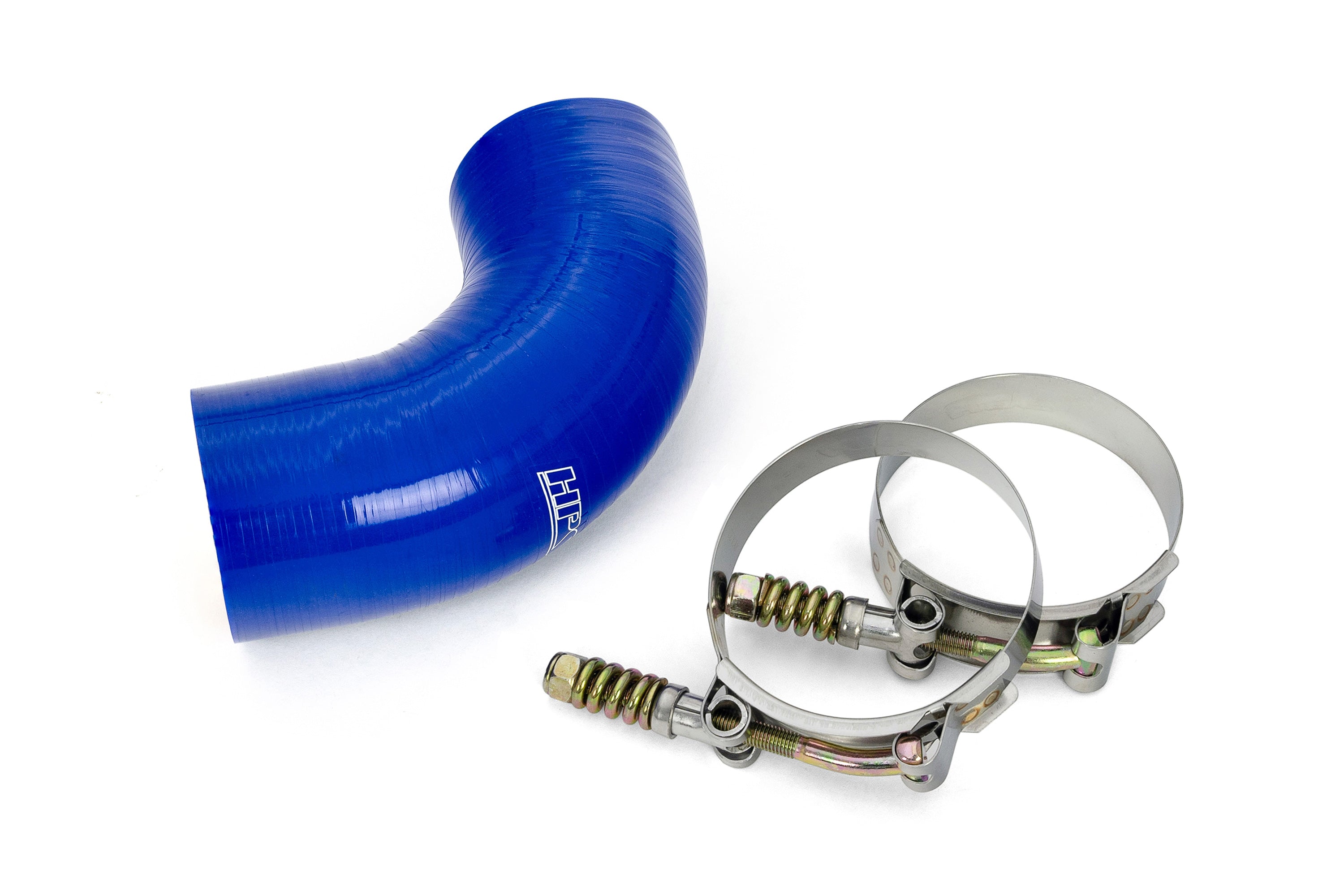 HPS Performance Silicone Transmission Oil Cooler Coolant Hose Volvo Mack MP7 Engine Trucks replace OE Part # 22883153 57-1717 Blue 57-1717-BLUE