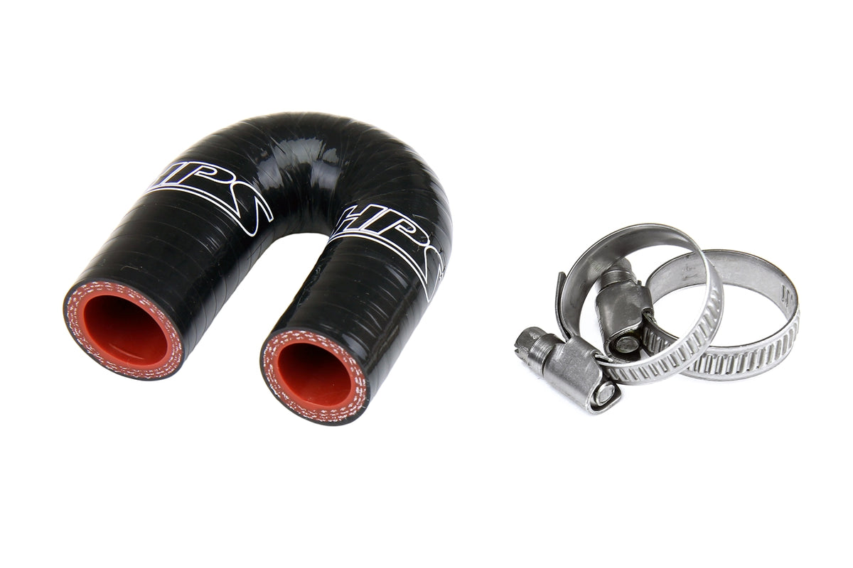 HPS Performance High Temp Reinforced Silicone Heater Core Bypass Loop Coolant Hose LS LT LQ Black 57-1864-BLK