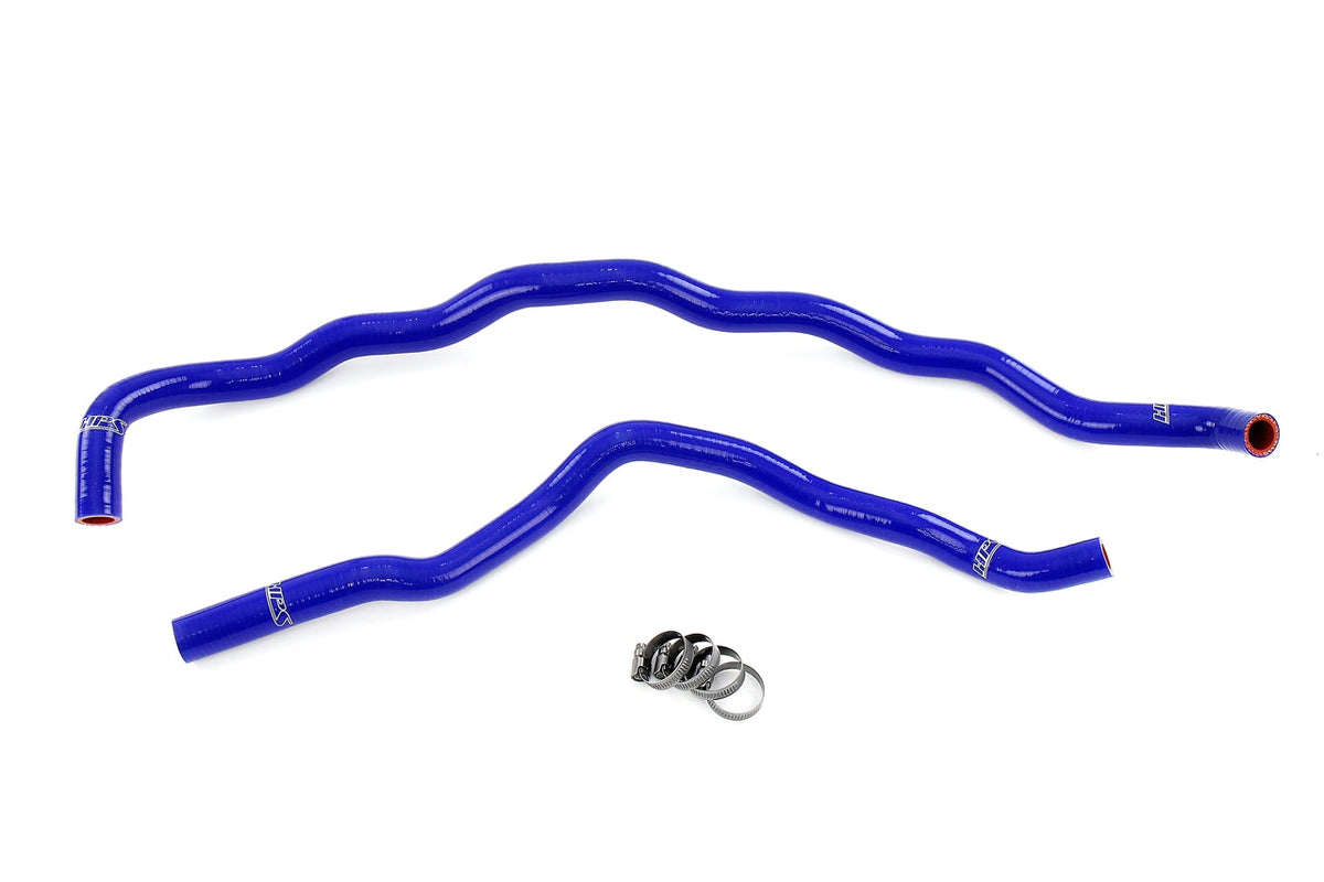 HPS Performance High Temp Reinforced Silicone Heater Coolant Hose Kit Blue 57-2159-BLUE
