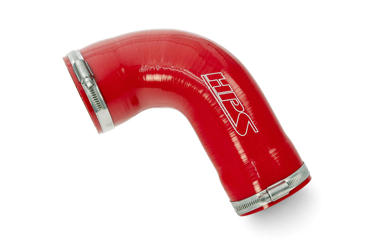 HPS Performance High Temp Reinforced Silicone Air Intake Hose Kit Red 57-2207-RED