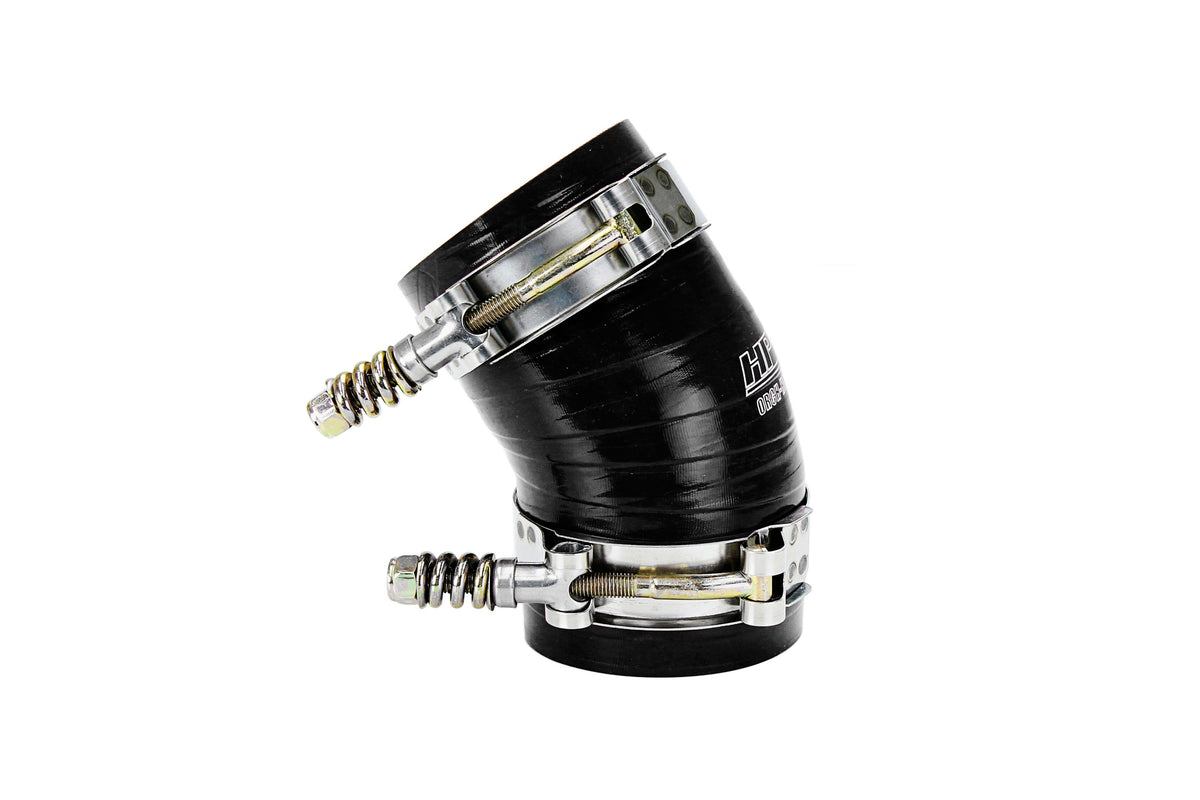 HPS Silicone Intercooler Boot Hose with Clamps Black 57-2227-BLK replace OEM part # 6C34-6C640-CA 6C3Z-6C640-C