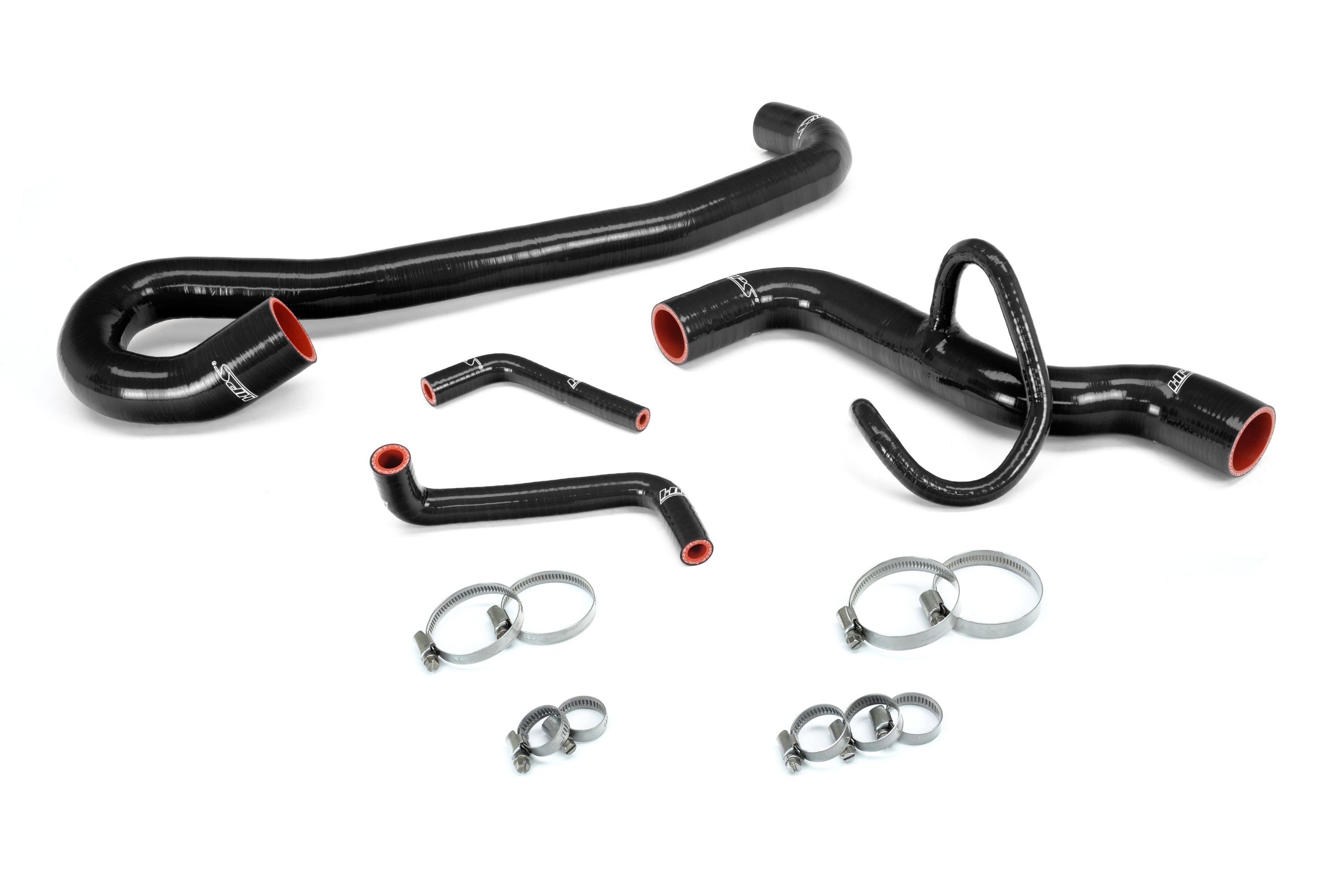 HPS Performance Silicone Radiator Coolant Hose Kit, Black, 57-2279-BLK