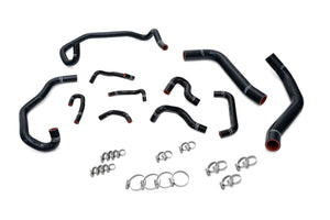 HPS Performance High Temp Reinforced Silicone Radiator, Heater and Ancillary Coolant Hose Kit, Black, 57-2280-BLK