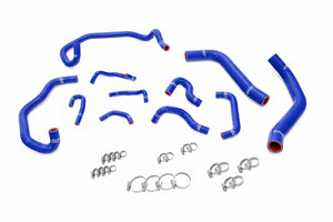 HPS Performance High Temp Reinforced Silicone Radiator, Heater and Ancillary Coolant Hose Kit, Blue, 57-2280-BLUE