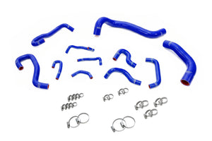 HPS Performance High Temp Reinforced Silicone Radiator, Heater and Ancillary Coolant Hose Kit, Blue, 57-2282-BLUE