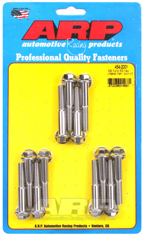ARP Ford SS Hex Intake Manifold Bolt Kit