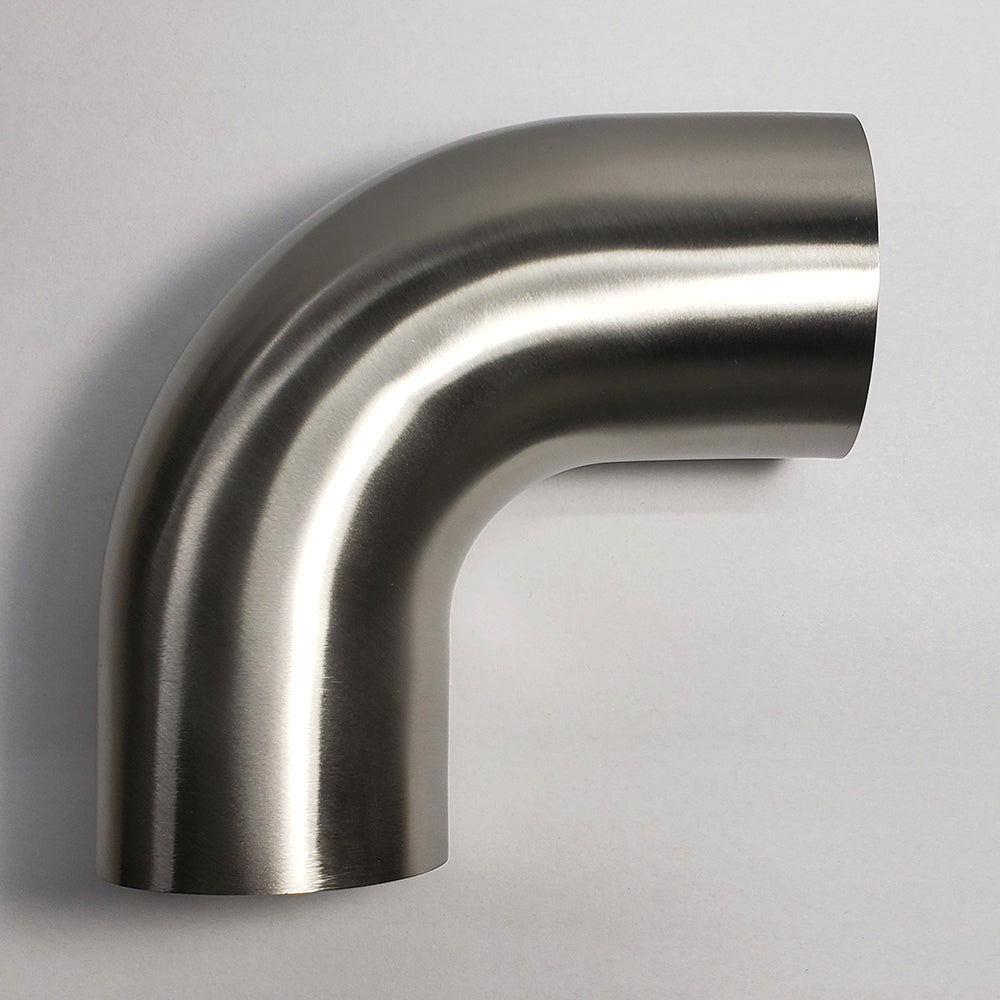Stainless Bros 2.13in 90 Deg Mandrel Bend Elbow - 1D Radius 16GA/.065in Wall (Leg)