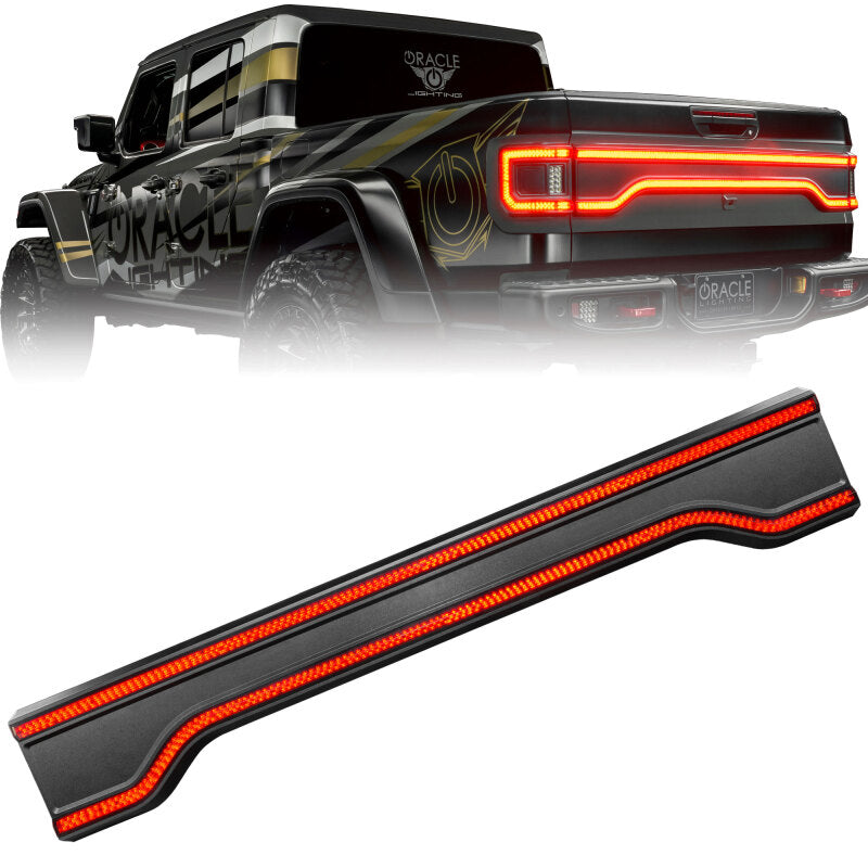 Oracle 20-23 Jeep Gladiator Racetrack Style LED Tail Gate Light - Tinted SEE WARRANTY