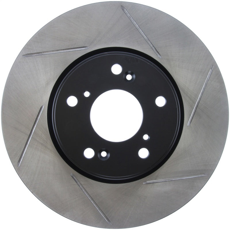 StopTech Slotted Sport Brake Rotor 2014 Honda Accord V6 Front Left