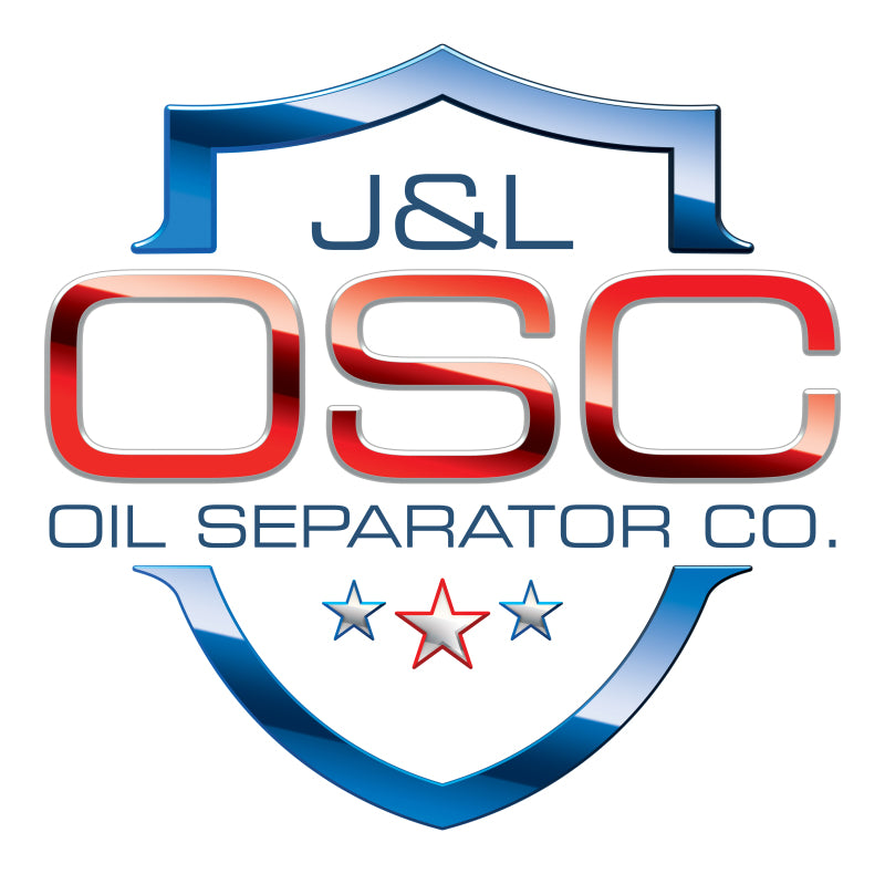 J&L 15-25 Ford Transit 150/250/350 3.5L EcoBoost Passenger Side Oil Separator 3.0 - Clear Anodized