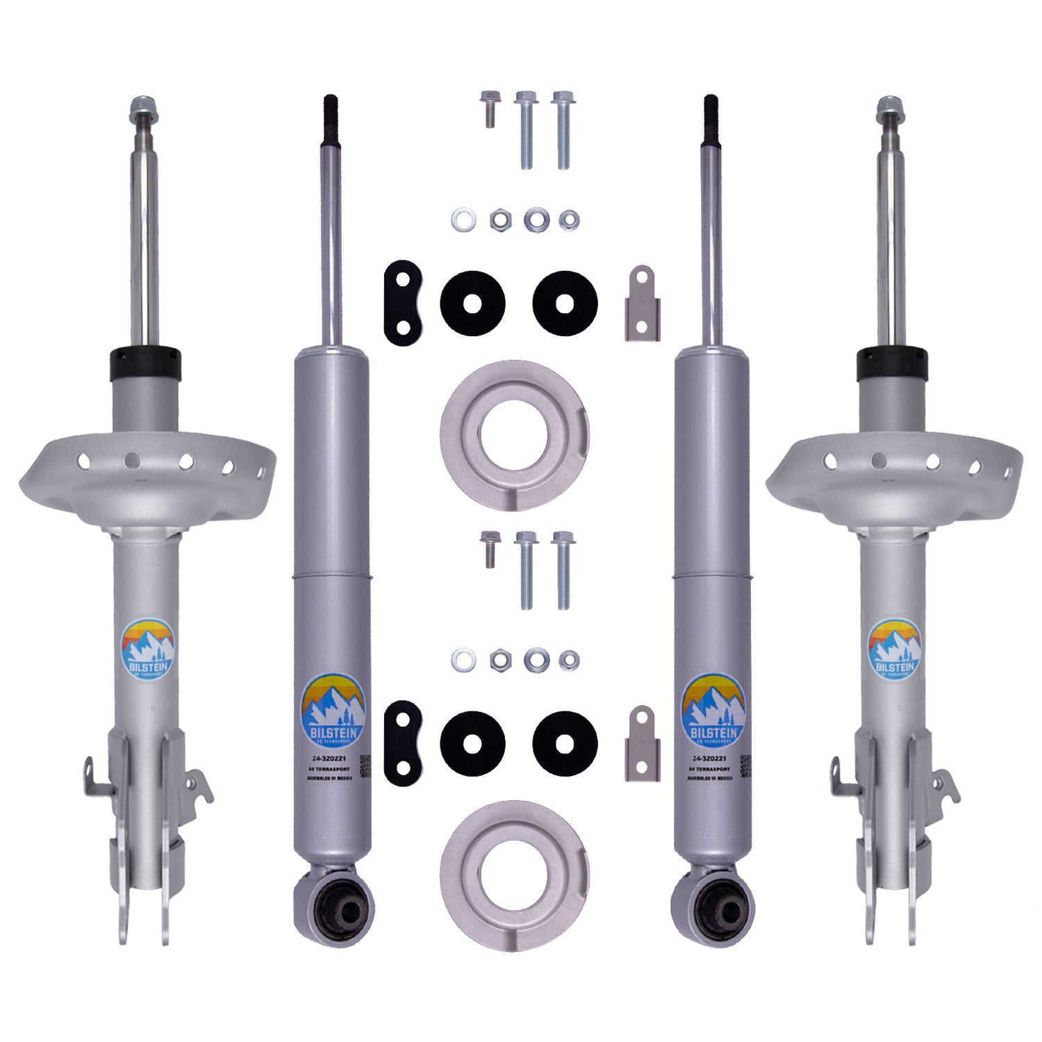 Bilstein 13-15 Subaru XV Crosstrek / 16-17 Subaru Crosstrek B8 TerraSport Lift Kit