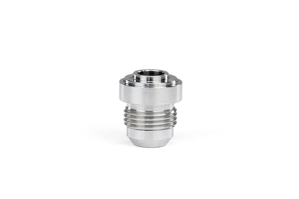 HPS Performance -8 AN Fittings Male Weld On Bung Raw Aluminum