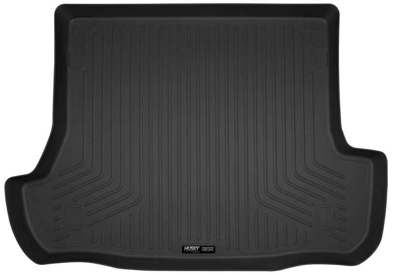 Husky Liners 10-12 Toyota 4Runner WeatherBeater Black Rear Cargo Liner (Folded 3rd Row)