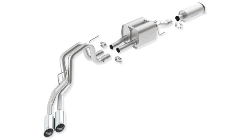 Borla 10-12 Ford F-150 Raptor 6.2L V8 2/4WD AT Touring SS Catback Exhaust