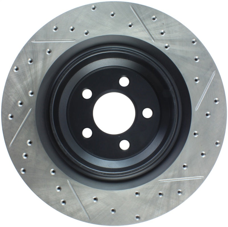 StopTech SportStop 06-09 Chrysler SRT-8 Rear Right Drilled & Slotted Rotor