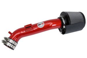 HPS Performance Air Intake Kit with Heat Shield Red 827-555R
