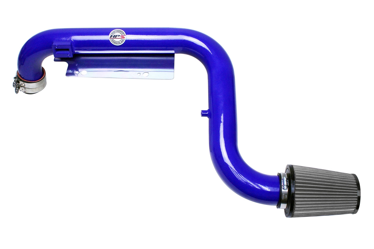 HPS Performance Air Intake Kit with Heat Shield, Blue, 827-565BL