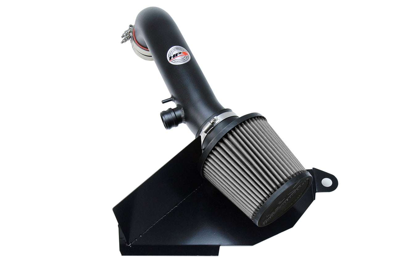 HPS Performance Air Intake Kit with Heat Shield, Black, 827-577WB