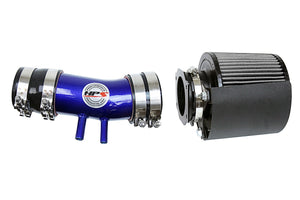 HPS Performance Air Intake Kit with Heat Shield Blue 827-604BL