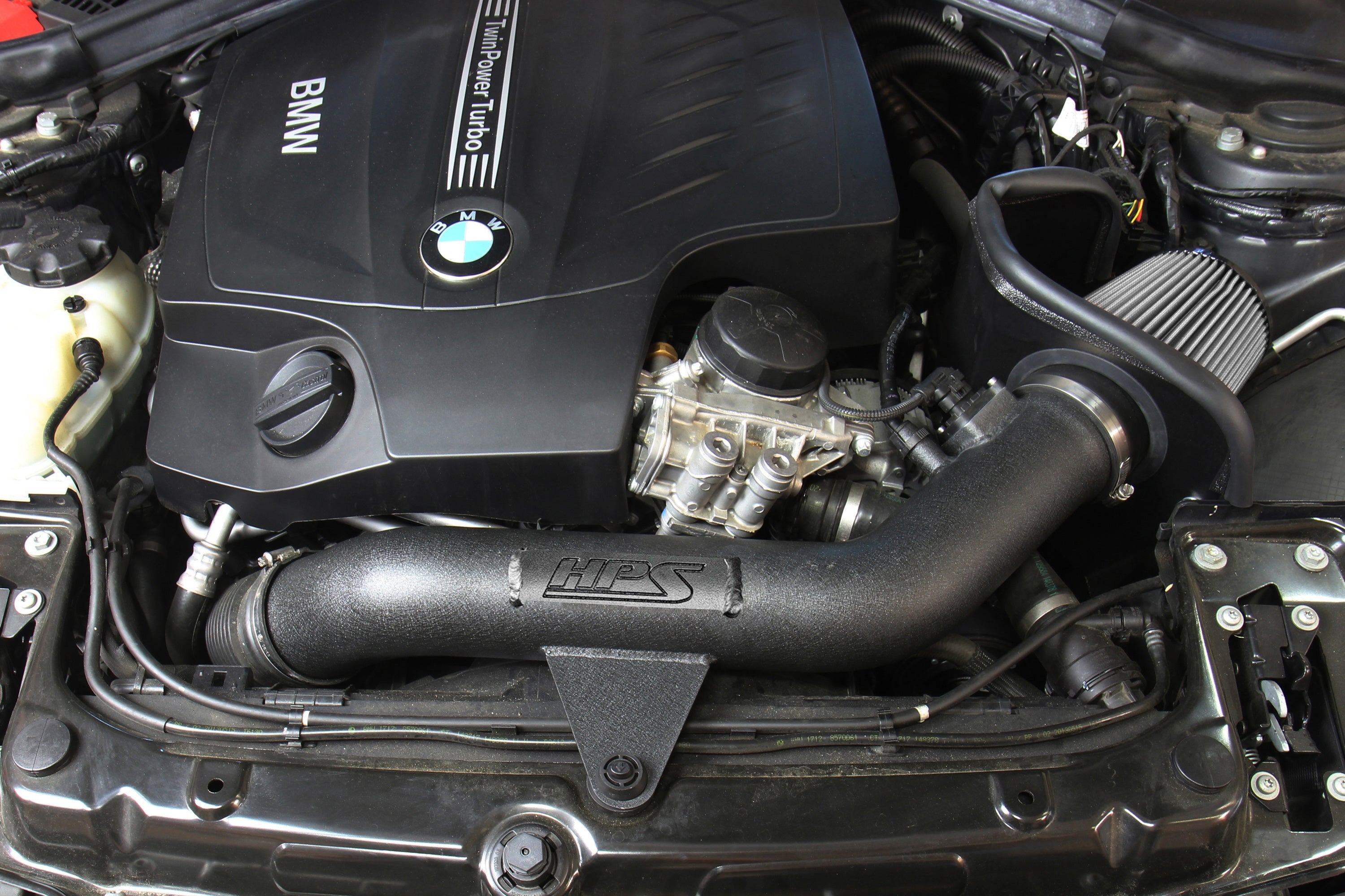 HPS Performance Air Intake Kit with Heat Shield, Blue, 827-625BL