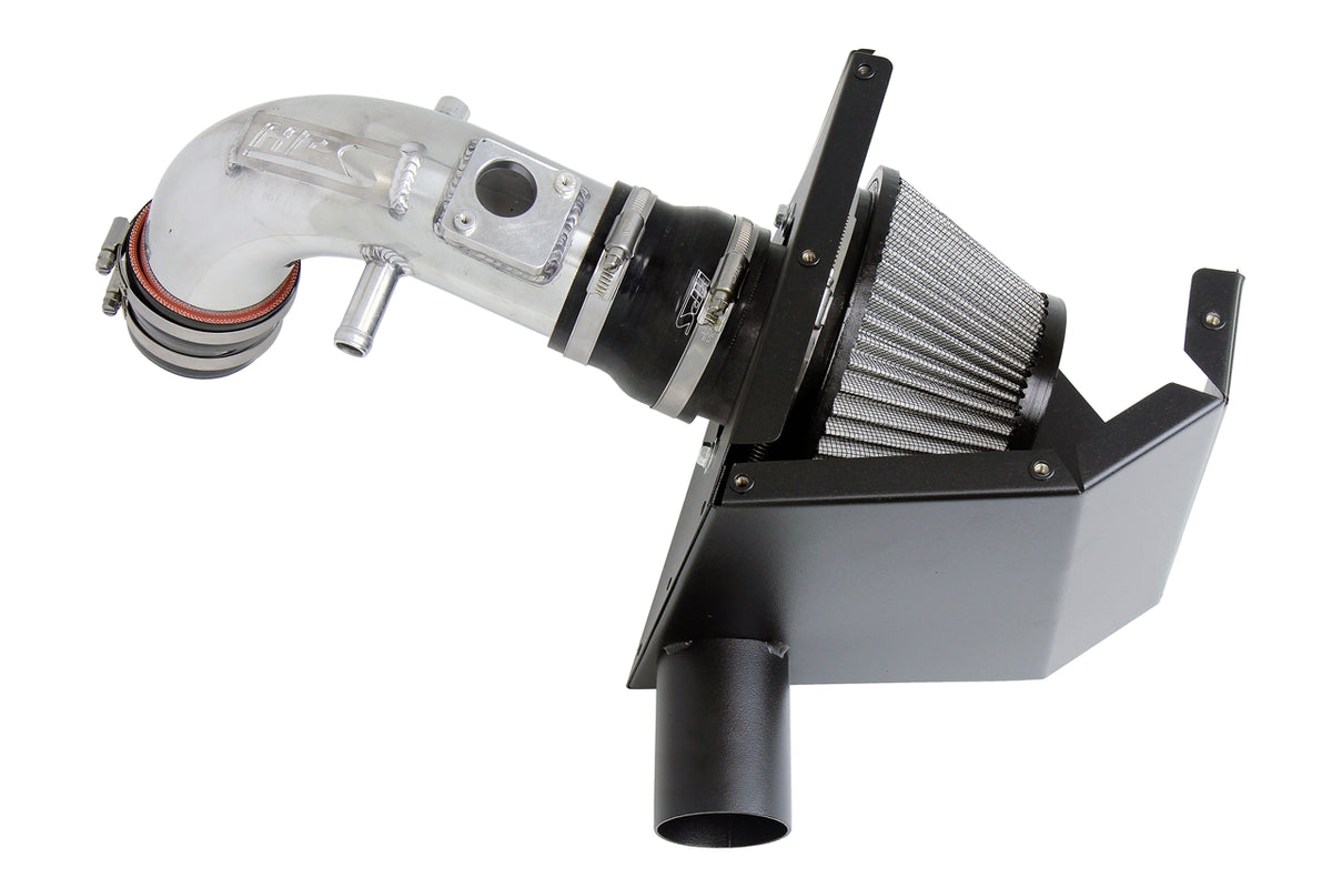 HPS Performance Air Intake Kit with Heat Shield Polished 827-693P
