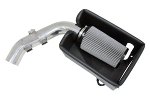HPS Performance Air Intake Kit with Heat Shield Polished 827-698P